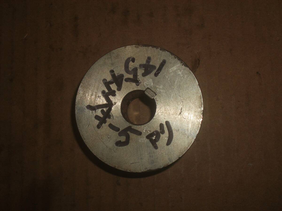 プーリー 軸径14ミリ、外径54ミリ Mベルト 拍卖