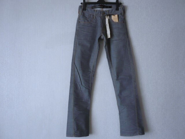 半額以下★タイトデニム チノパン コットンパンツ★ジーンズ 日本製 L拍卖