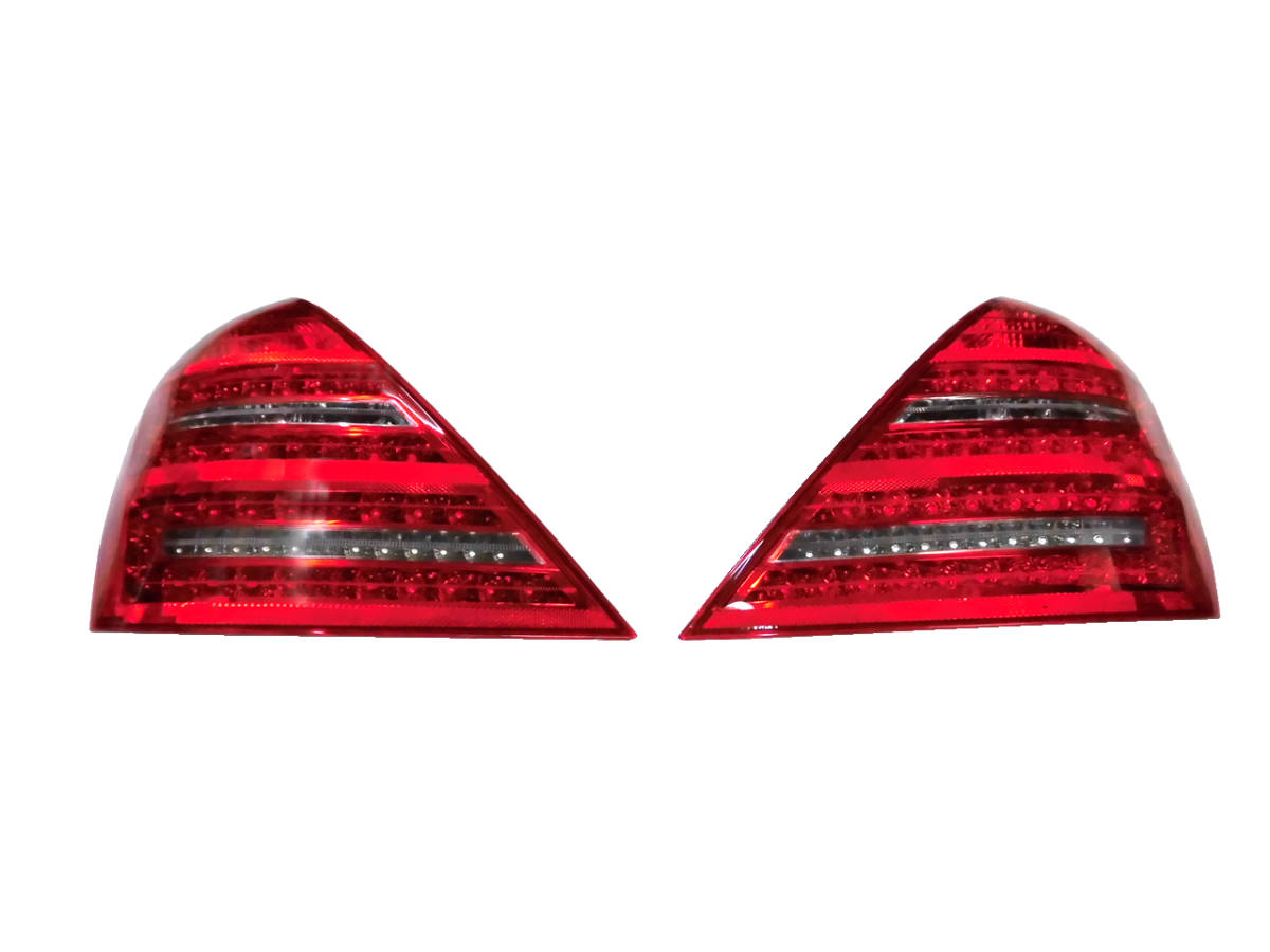 W221 後期type テール レンズ テール ランプ 非純正点灯 メルセデス ベンツ Sクラス 国内発送 即納 カスタム 補修 部品 パーツ拍卖