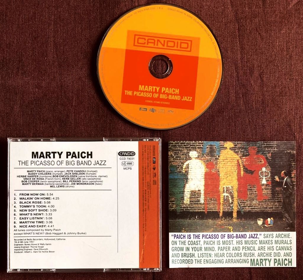 マーティ・ペイチ/ビル・パーキンス/ボブ・クーパー/ハーブ・ゲラー/ピート・カンドリ/ジャック・シェルドン/ボブ・エネヴォルゼン/1957年拍卖