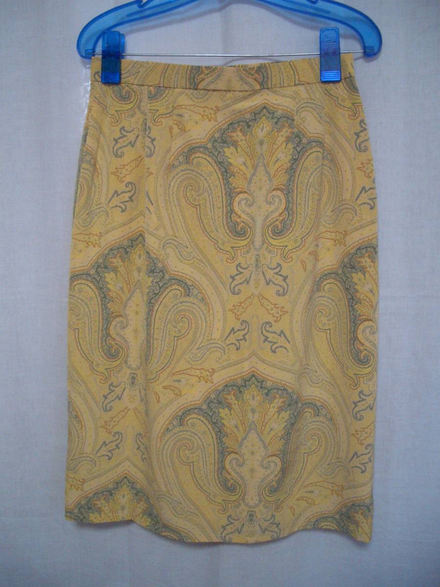 ハンドメイド※タイトスカート※裏なし※旅行用品※エスニック柄・幾何学模様・ペイズリー柄※ピッタリサイズウエスト69cm 拍卖