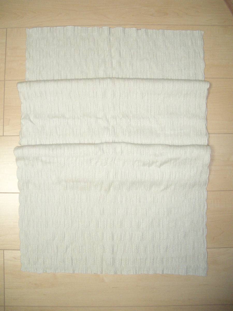 82★幅47×2=94cm×124cm※オフホワイト※材料用※手芸※洋裁※インテリア※小物作りに※雑貨拍卖