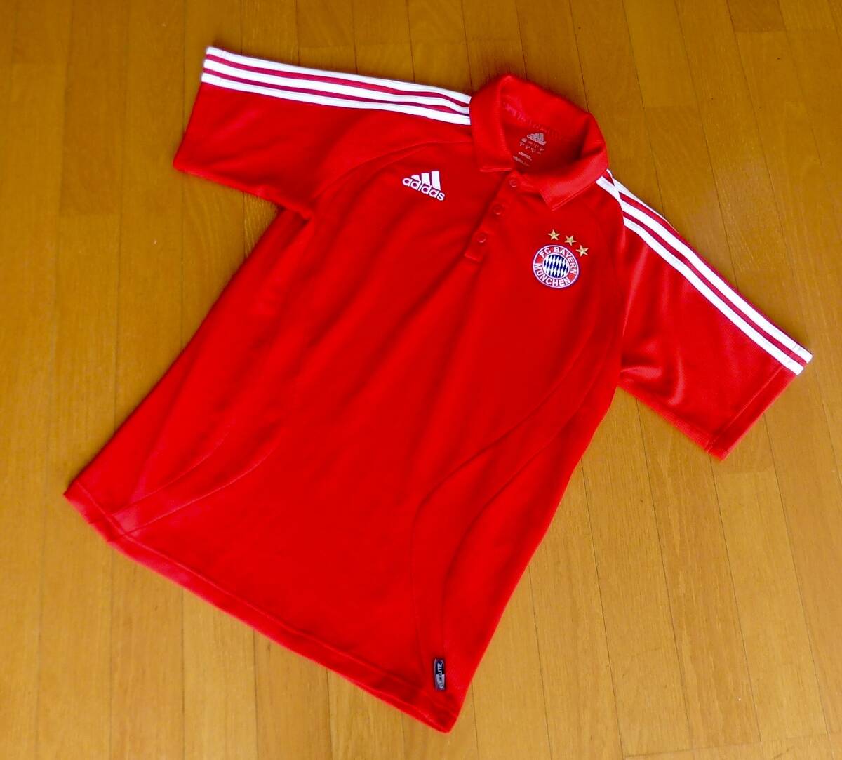 adidas アディダス サッカー バイエルンミュンヘン 半袖 ポロシャツ 即決あり!拍卖