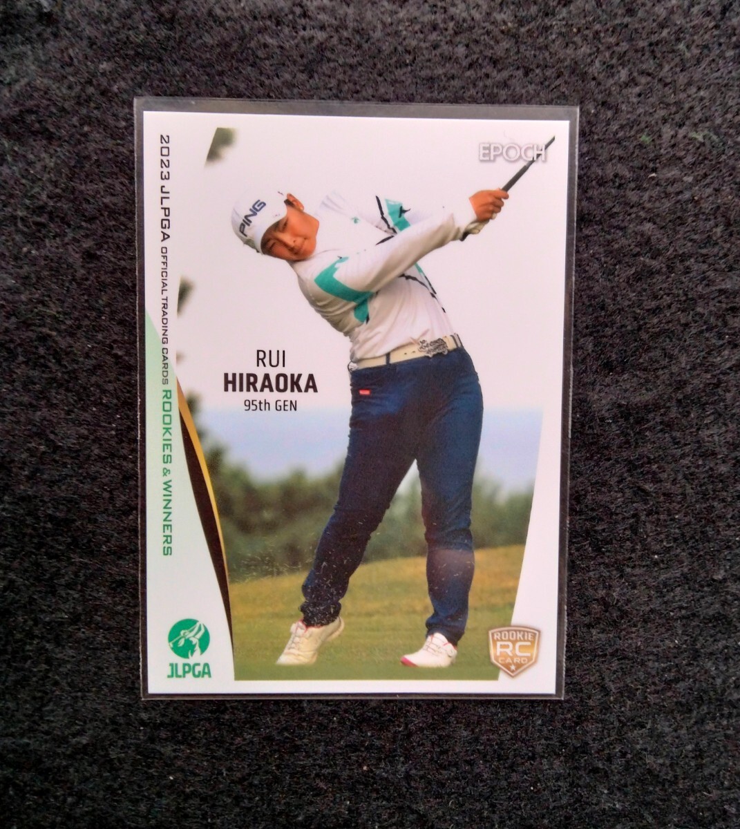 エポック2023平岡瑠依JLPGAオフィシャルトレーディングカードROOKIESWINNERS拍卖