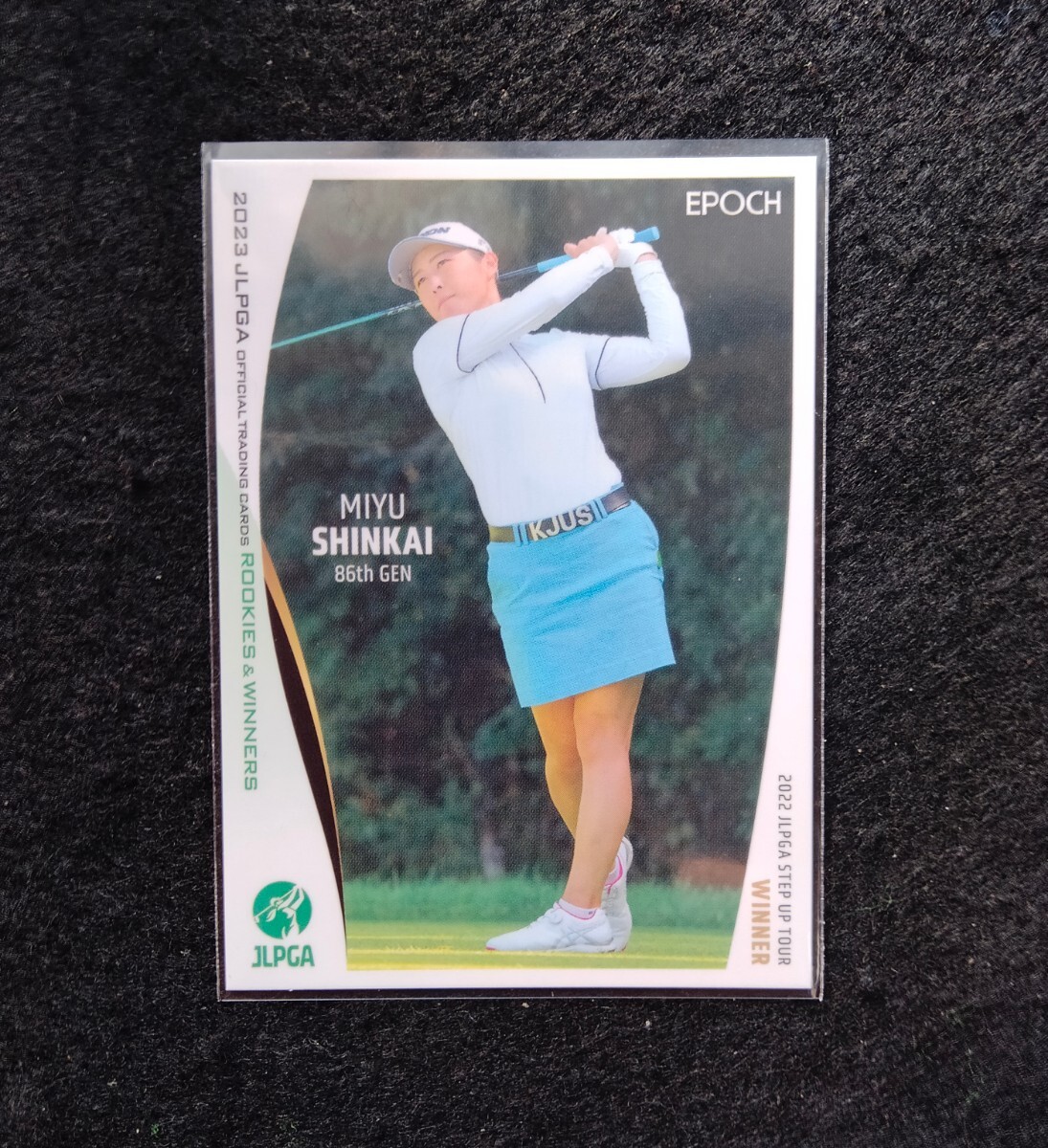 エポック2023新海美憂JLPGAオフィシャルトレーディングカードROOKIESWINNERS拍卖