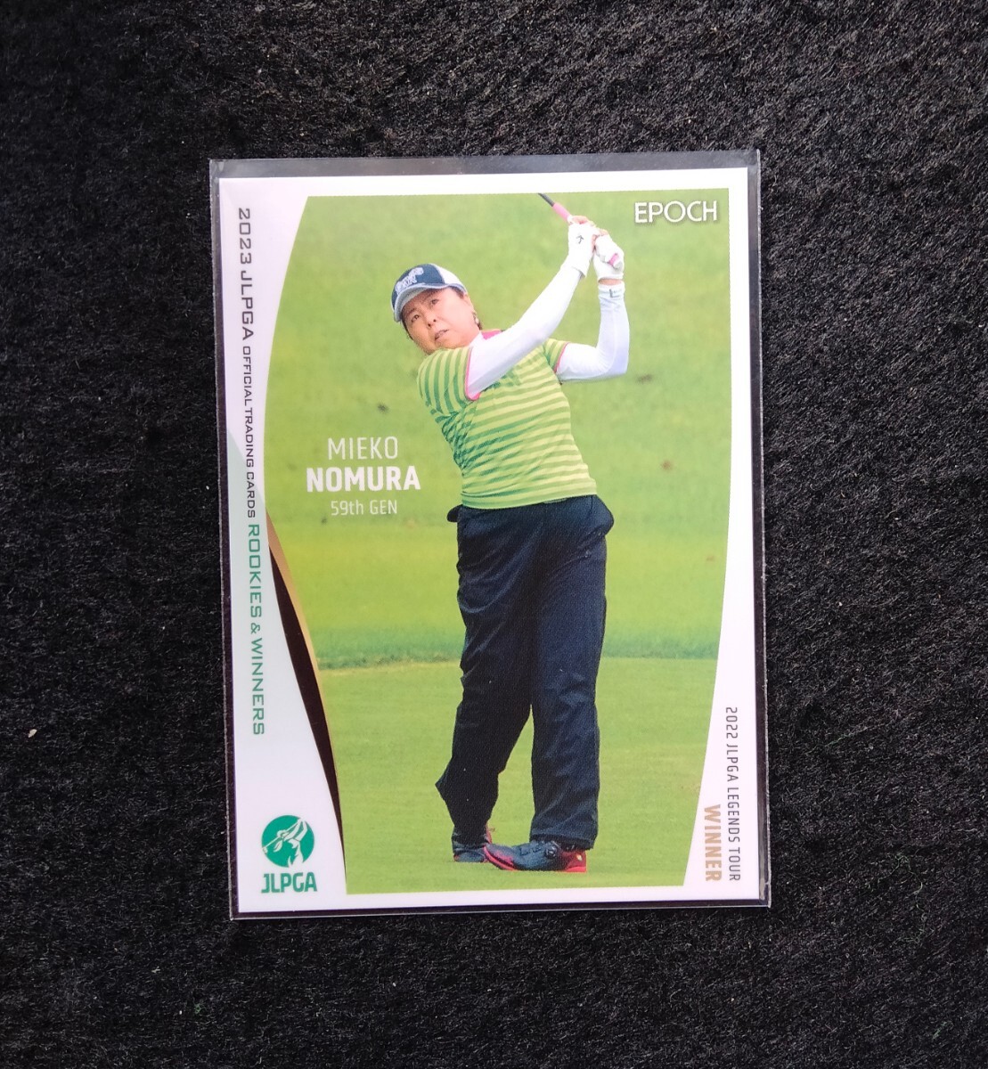 エポック2023乃村三枝子JLPGAオフィシャルトレーディングカードROOKIESWINNERS拍卖