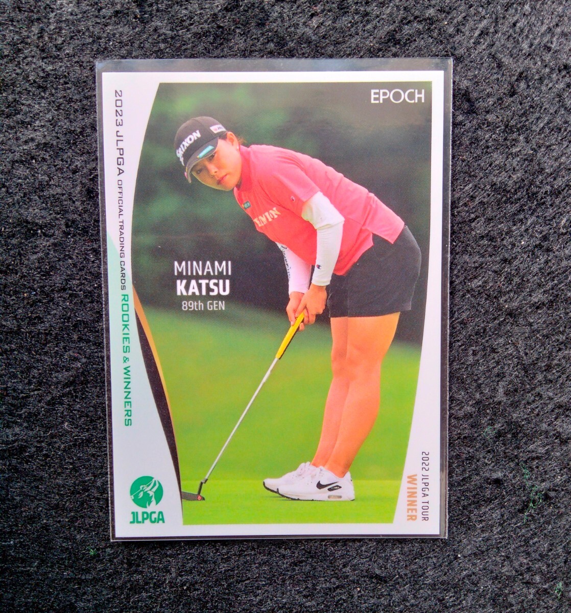 エポック2023勝みなみJLPGAオフィシャルトレーディングカードROOKIESWINNERS拍卖