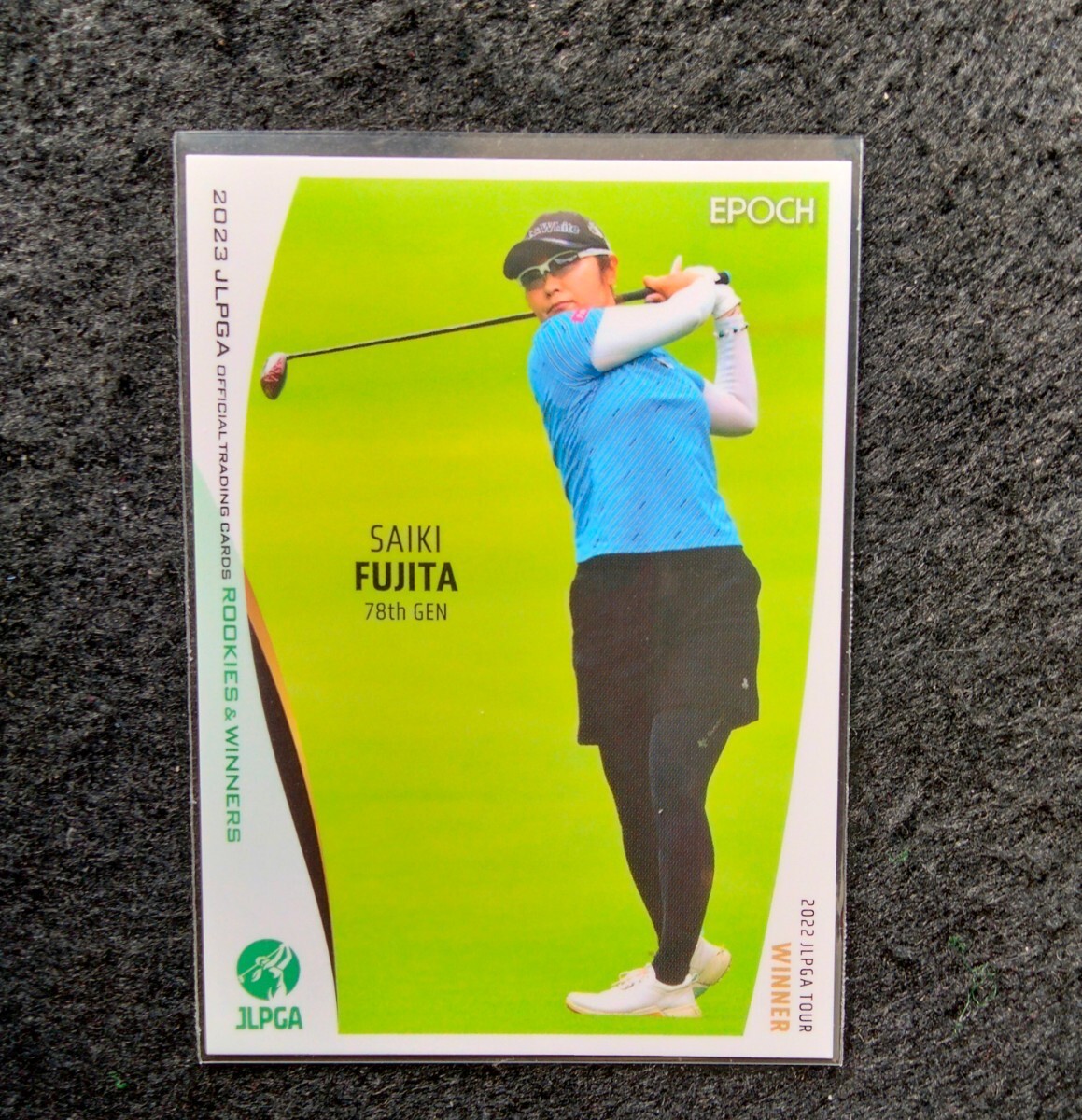 エポック2023藤田さいきJLPGAオフィシャルトレーディングカードROOKIESWINNERS拍卖