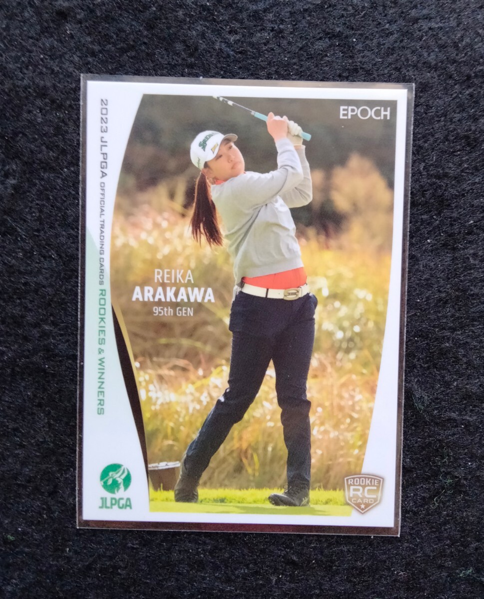 エポック2023荒川怜郁RCカードJLPGAオフィシャルトレーディングカードROOKIESWINNERS拍卖