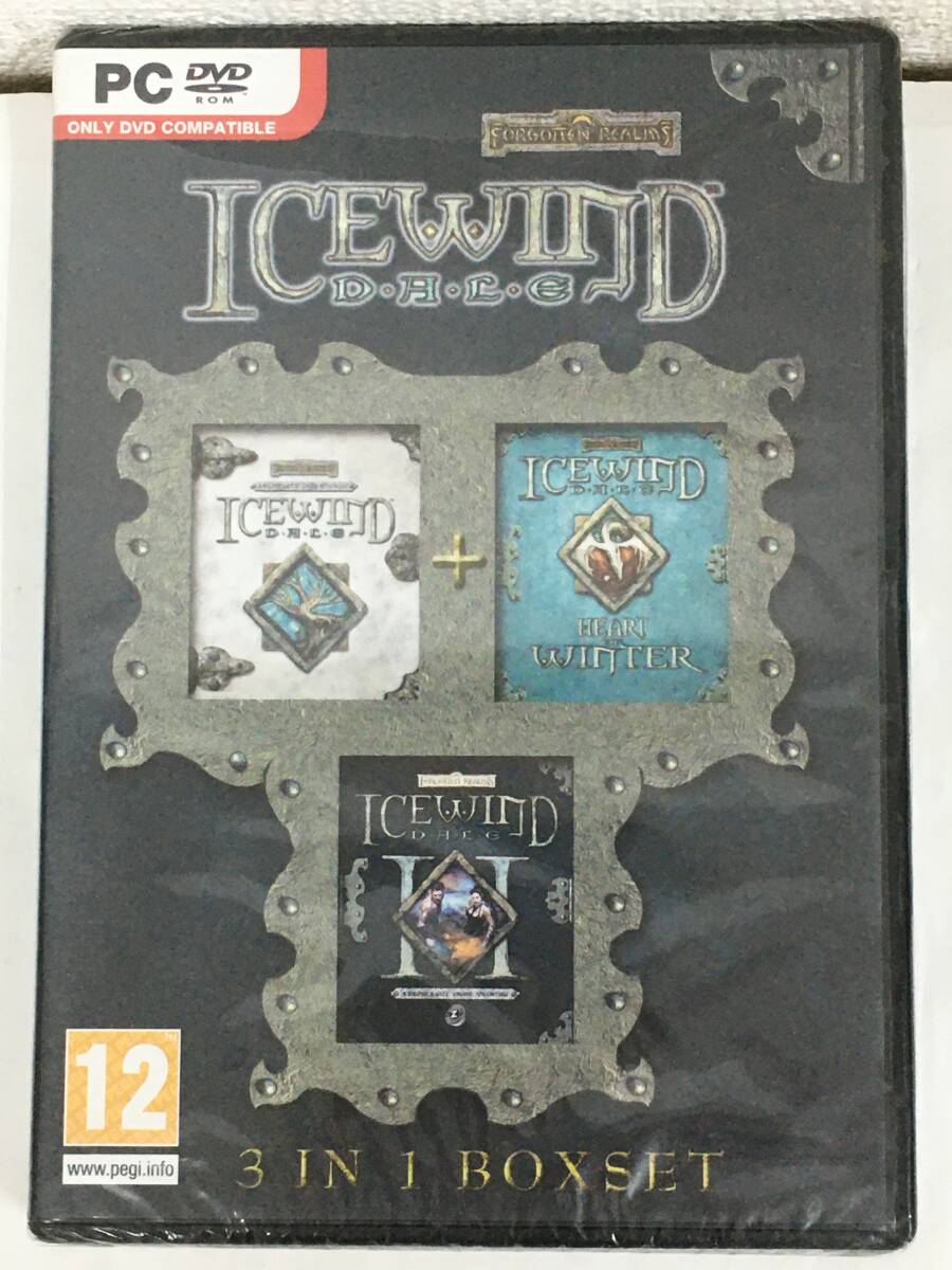 ●○F745 未開封 Windows 95/98/Me/2000/XP/Vista ICEWIND D・A・L・E アイスウィンド・デイル 3 IN 1 BOXSET 海外版○●拍卖