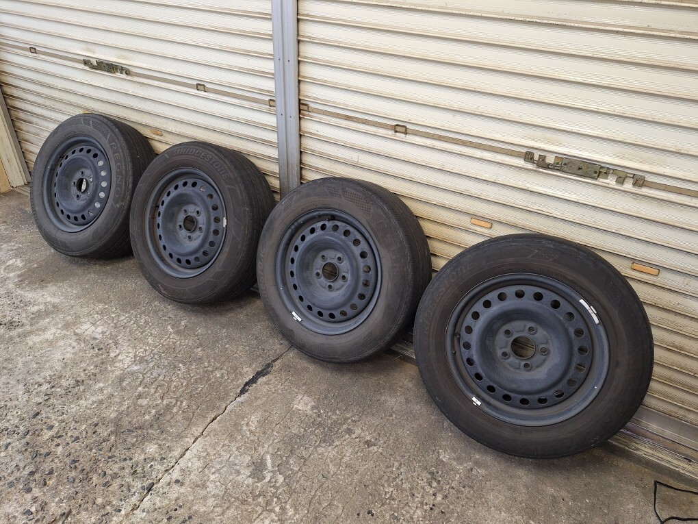 ヴォクシー 16インチ 7J スチールホイール 4本 No.fu拍卖