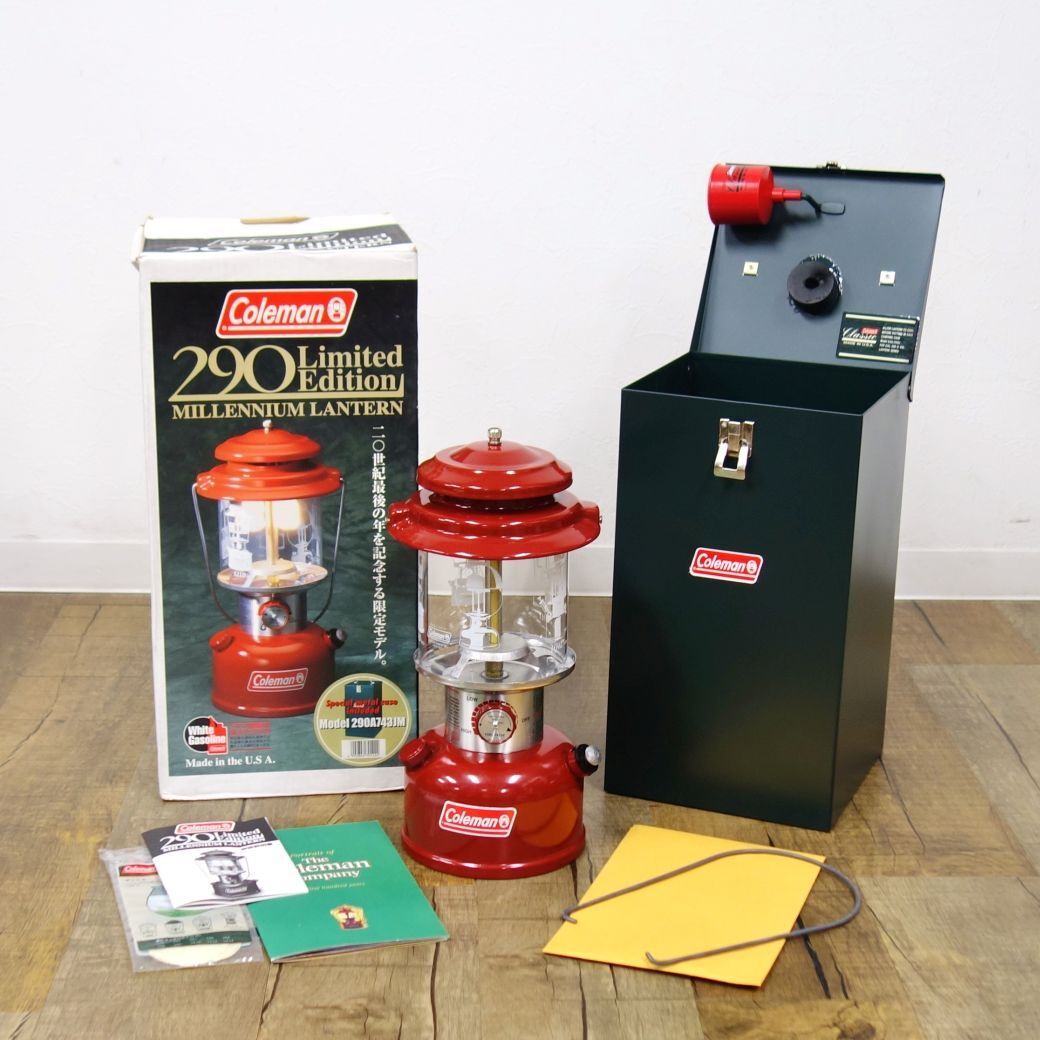 未使用 コールマン Coleman 290A 743J Limited Edition ミレニアム ランタン 2000年 記念 限定 キャンプ アウトドア cf04ed-rk26y05543拍卖