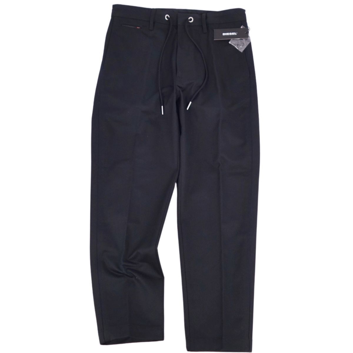 未使用 ディーゼル DIESEL パンツ ロングパンツ イージーパンツ 無地 ギャバジン ボトムス メンズ 28 ブラック cf05ds-rm04f10306拍卖