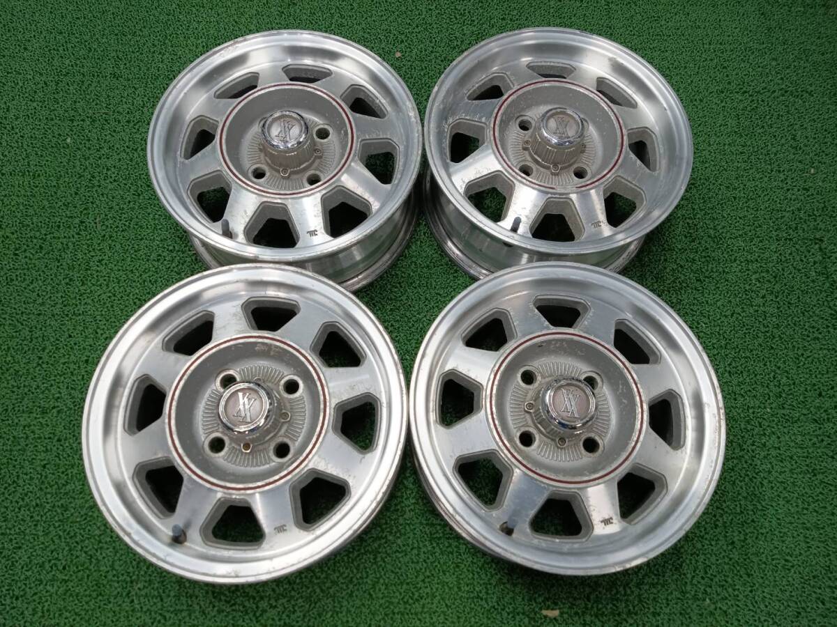 ★超希少品★当時物★ トヨタ純正 14×5.5J +27 4H-114.3 4本セット拍卖
