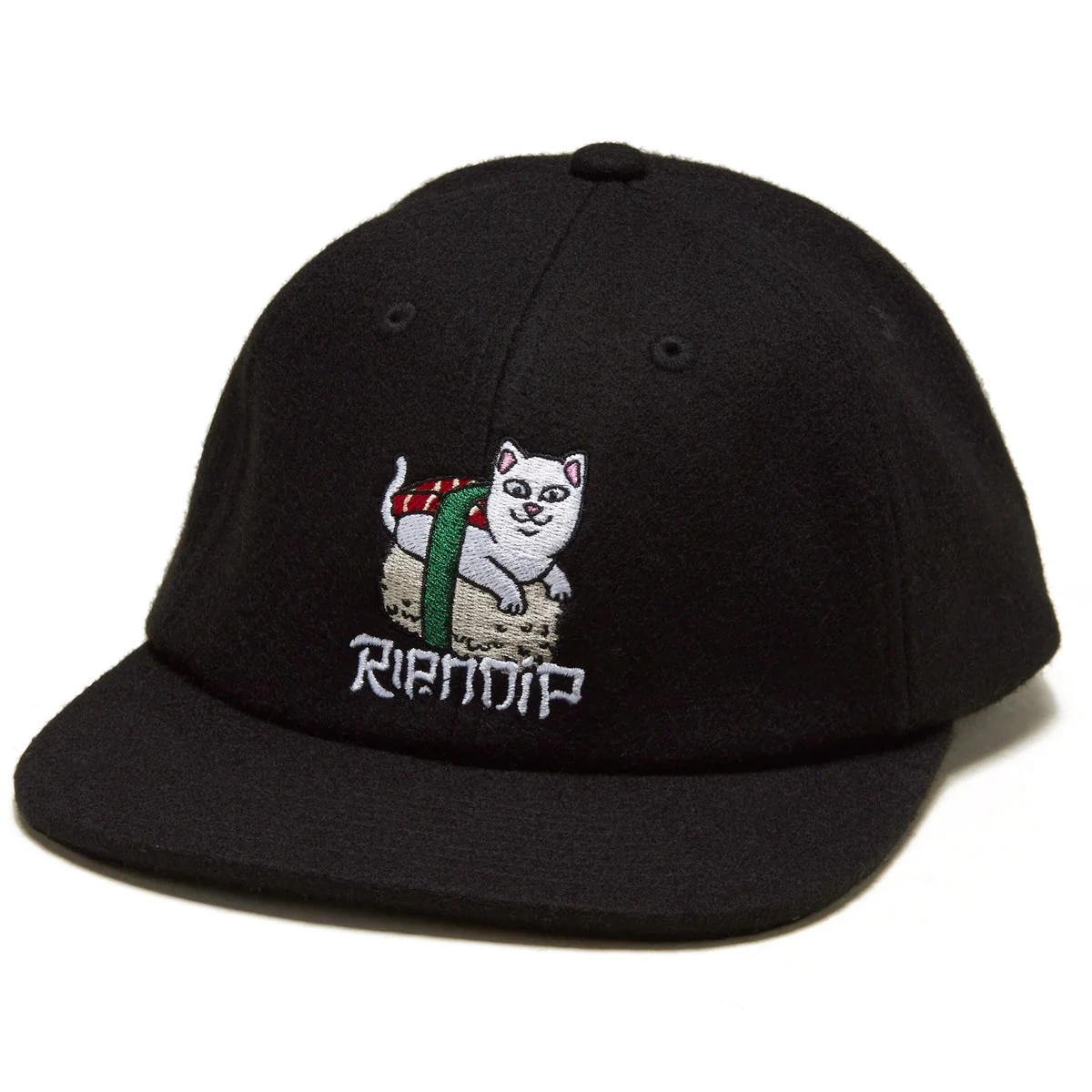 Ripndip Sushi Nerm Wool Strapback Hat Cap Black キャップ 拍卖