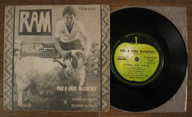 アルゼンチン盤 Paul & Linda McCartney / Eat At Home拍卖