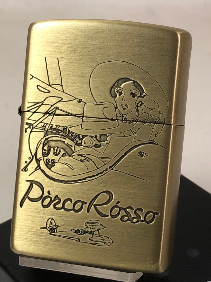 (新品) Zippo 紅の豚 ポルコとジーナ NZ-41/宮崎駿 スタジオジブリ/送料無料拍卖