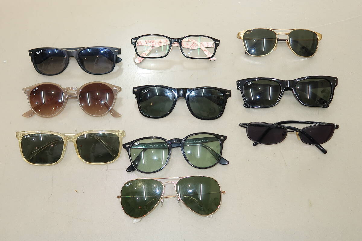 レイバン Ray-Ban サングラス メガネ いろいろまとめて 計10点拍卖