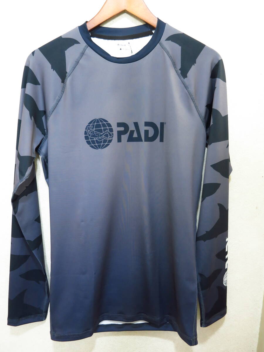 PADI ラッシュガード シャーク(L) 未使用品拍卖