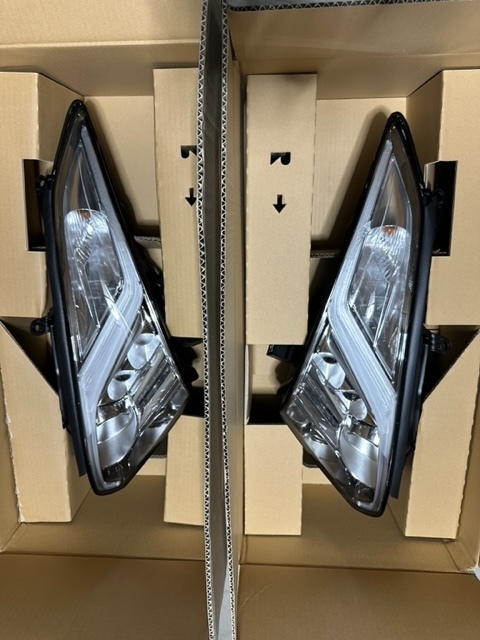 ●新品 R35 GT-R イナズマヘッドライト 左右セット 日産 純正部品 純正品 NISSAN純正 補修 流用 カスタム 拍卖