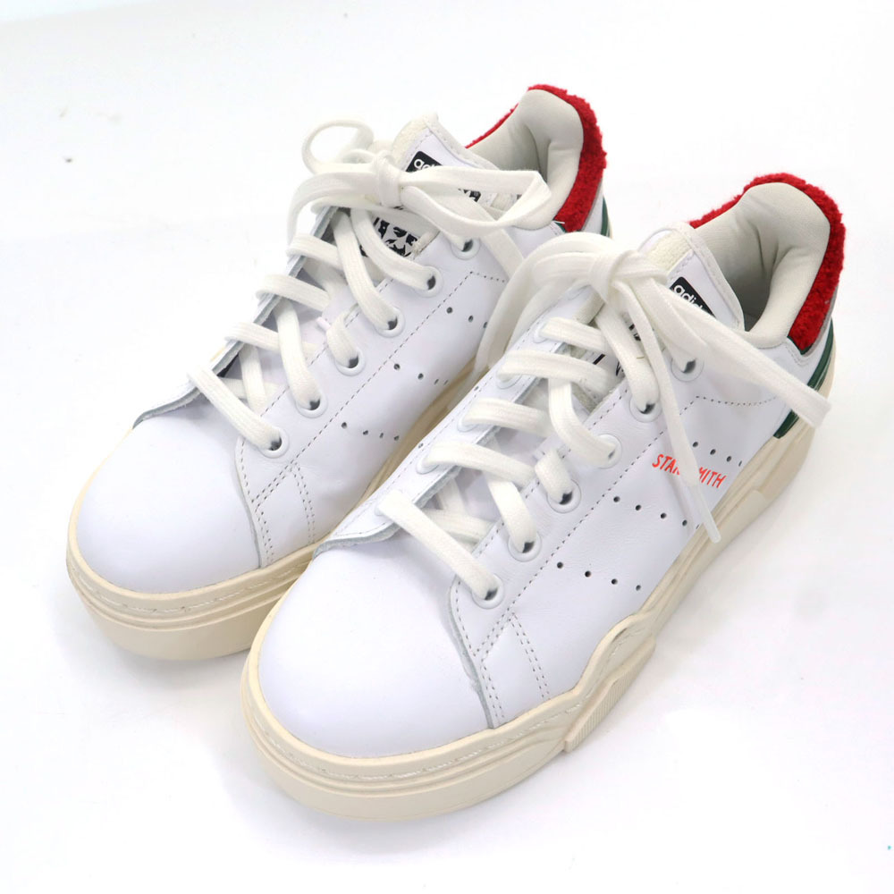 アディダス スタンスミス スニーカー 22.5cm ホワイト系 adidas レディース拍卖
