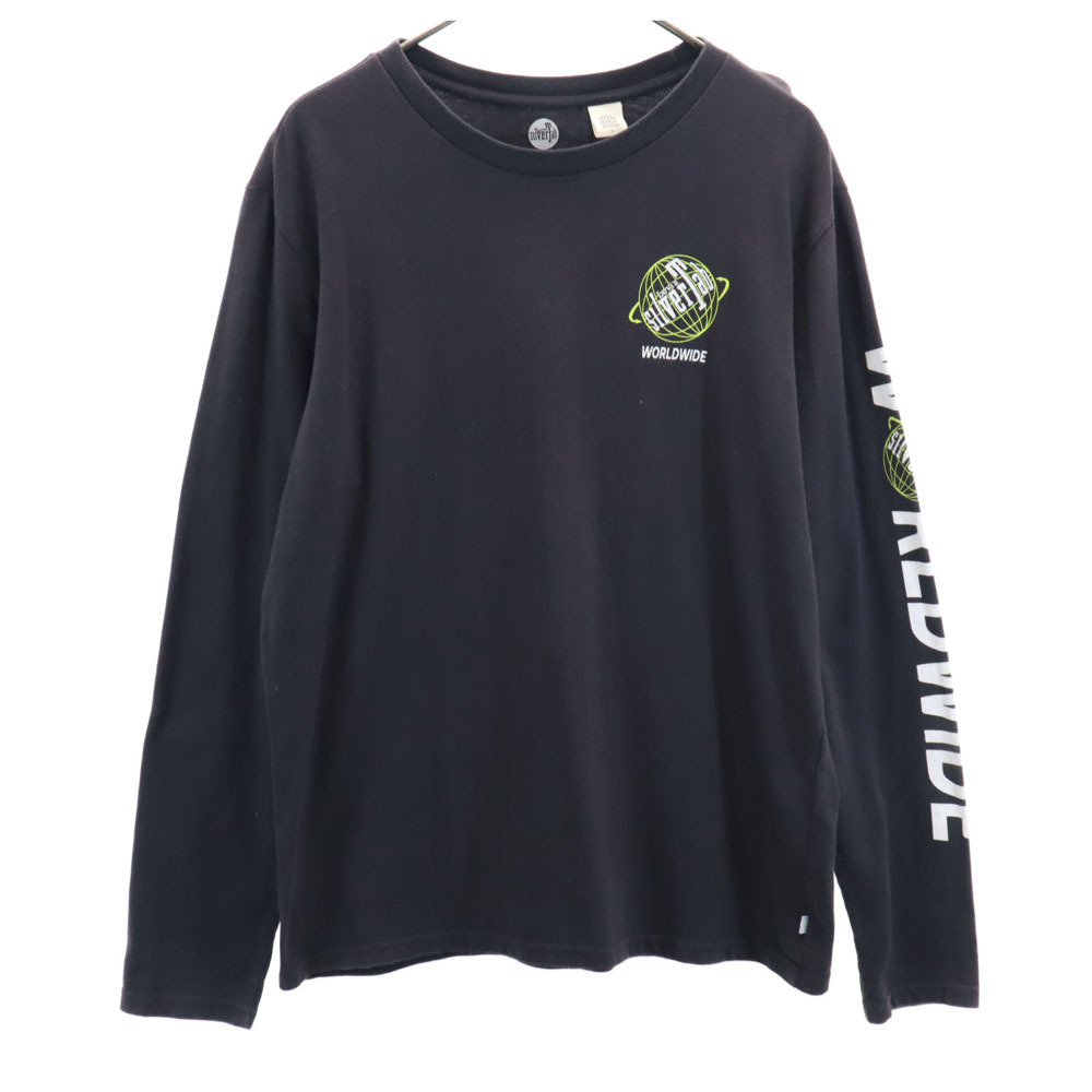 リーバイス SILVER TAB バックプリント 長袖 Tシャツ M ブラック Levi's ロンT メンズ拍卖