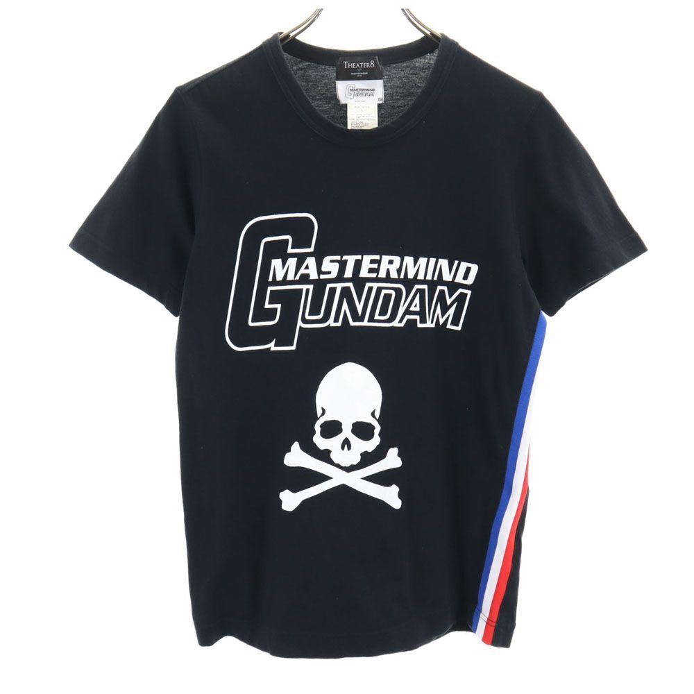 シアターエイト ×ガンダム 日本製 半袖 Tシャツ S ブラック THEATER8 メンズ拍卖
