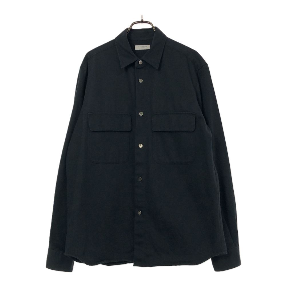 ビューティーアンドユース 長袖 ワークシャツ M ネイビー BEAUTY&YOUTH コットンシャツ ユナイテッドアローズ メンズ拍卖