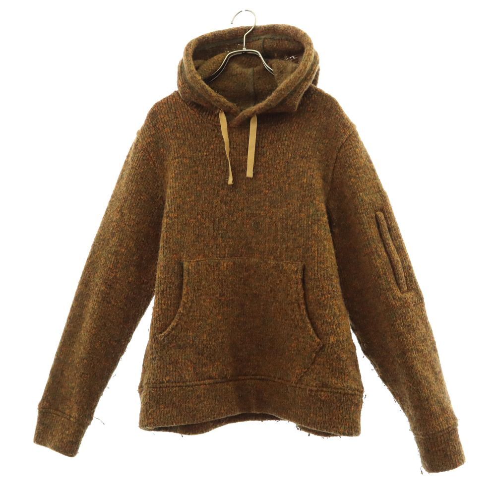 バルチャー 長袖 ニット パーカー M ブラウン系 Vulture JOURNAL STANDARD ジャーナルスタンダード メンズ拍卖
