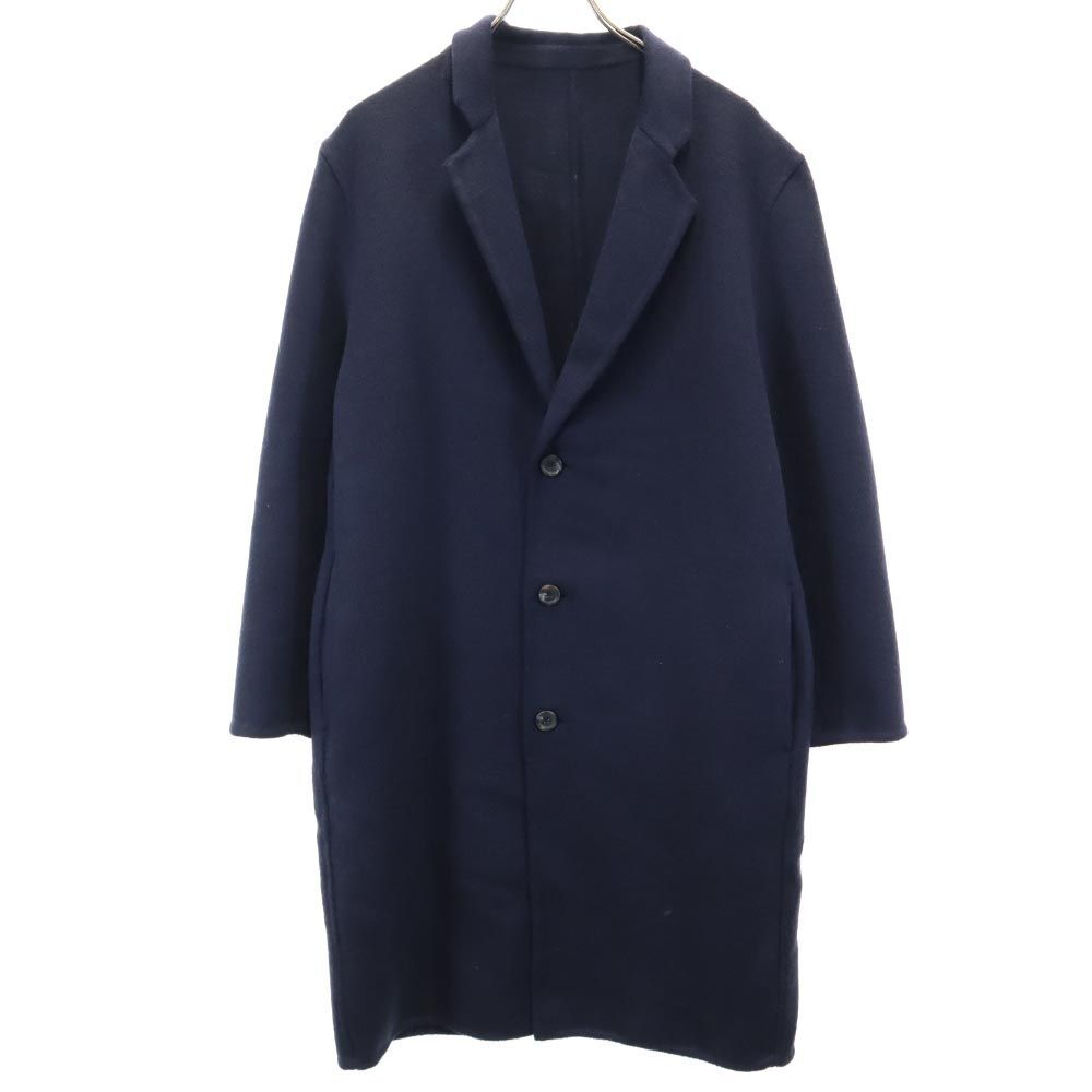 センスオブプレイス ウールブレンド チェスターコート M ネイビー SENSE OF PLACE URBAN RESEARCH メンズ拍卖