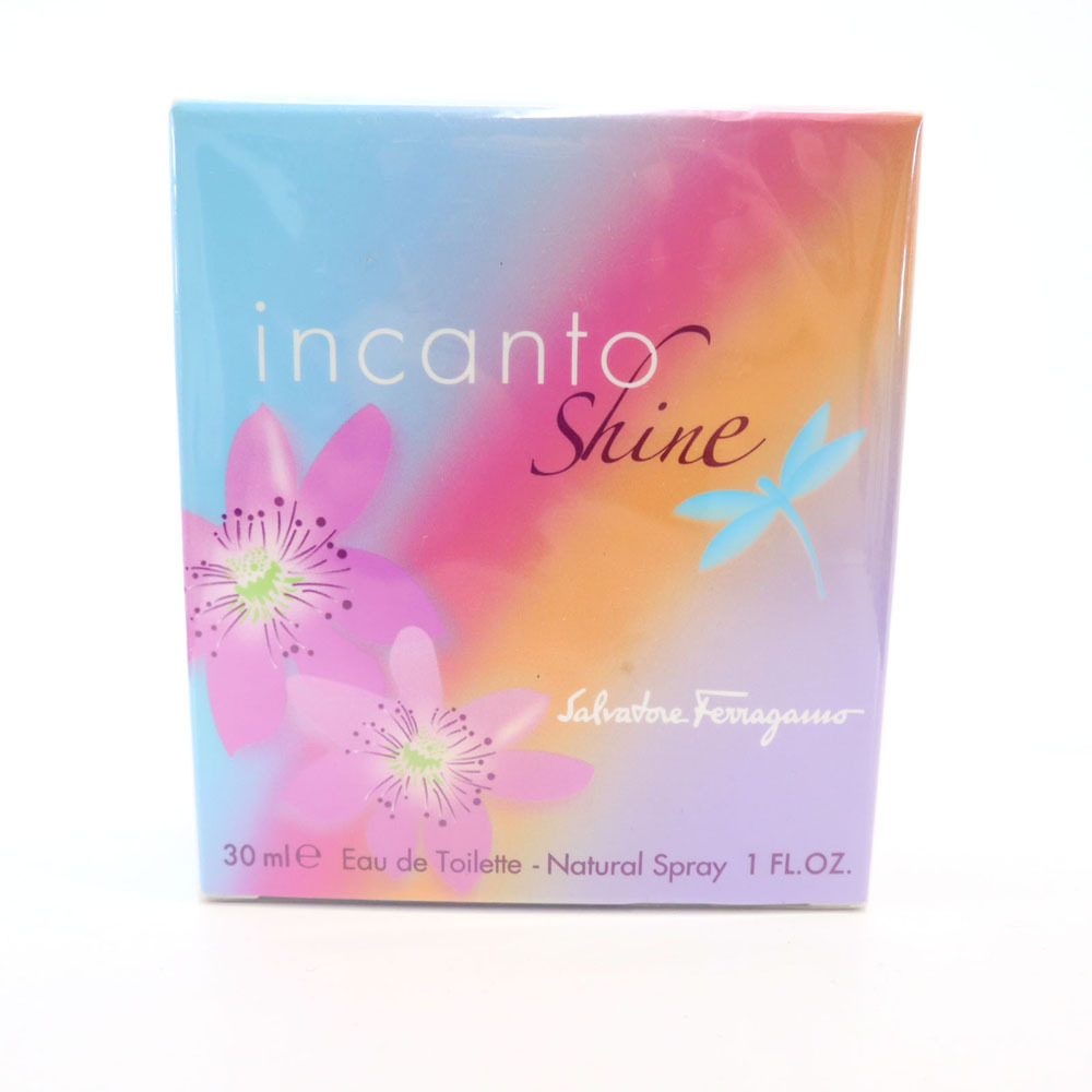 未使用 サルヴァトーレフェラガモ イタリア製 インカントシャイン オーデトワレ 香水 Salvatore Ferragamo レディース拍卖