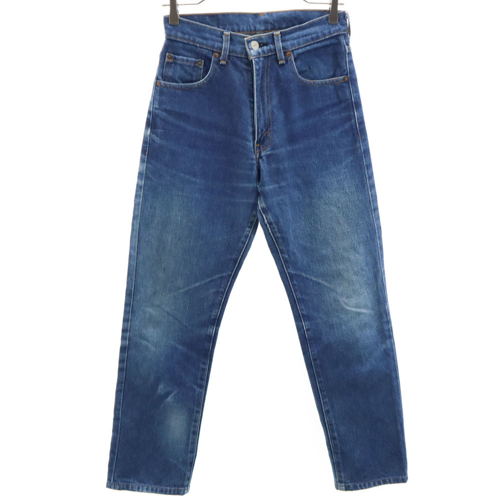 リーバイス 90s 504 日本製 オールド ストレートデニムパンツ W28 ブルー Levi's ジーンズ メンズ拍卖