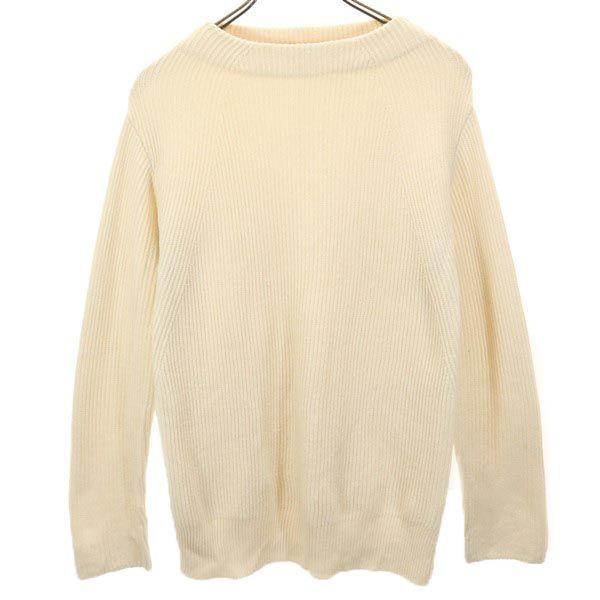アデイインザライフ ウールブレンド 長袖 セーター ホワイト系 a day in the life ニット UNITED ARROWS レディース拍卖