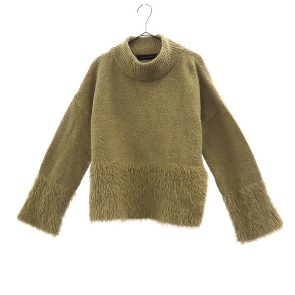 アーバンリサーチ 長袖 タートルネック セーター Free ブラウン URBAN RESEARCH ニット レディース拍卖