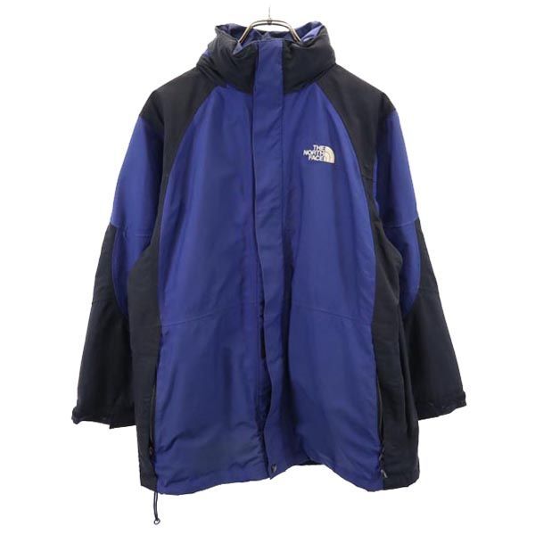 ノースフェイス 長袖 アウトドア ナイロンジャケット XL ブルー系 THE NORTH FACE キッズ拍卖