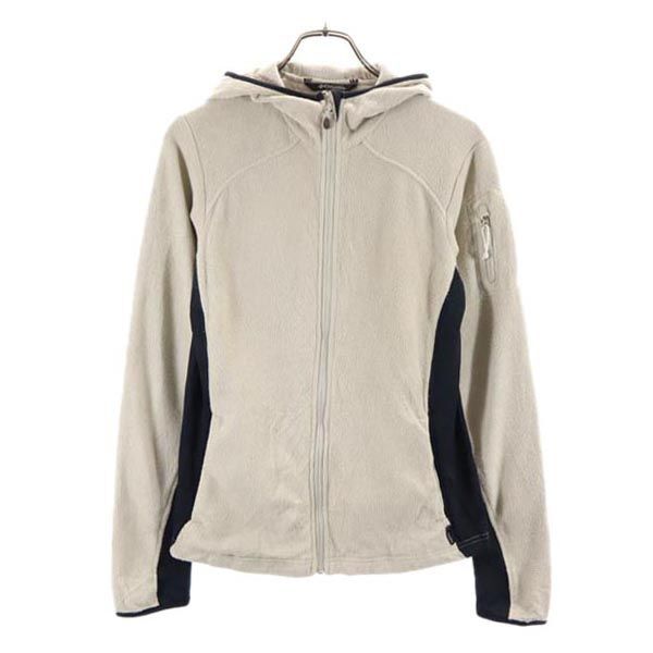 コロンビア アウトドア フリースジャケット S グレージュ Columbia パーカー レディース拍卖