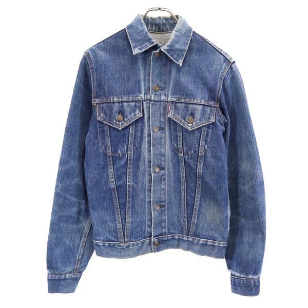 リーバイス 60s 70s ビッグE 558 3rd ロング ボタン裏525 長袖 デニムジャケット Levi's ジージャン メンズ拍卖