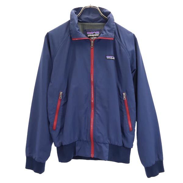 パタゴニア 16年 アウトドア 28150 長袖 ナイロンジャケット XS ネイビー系 patagonia ロゴ 裏メッシュ メンズ拍卖