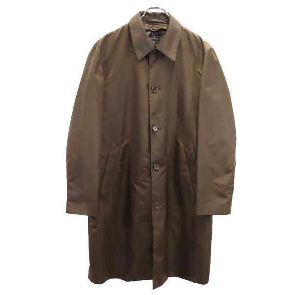ポールスミス ステンカラーコート L ブラウン Paul Smith ライナー付き 日本製 2WAY メンズ拍卖