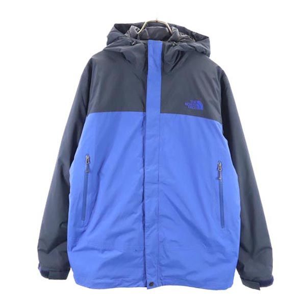 ザノースフェイス NP61207 アウトドア 長袖 3way ナイロンジャケット XL ブルー×ネイビー THE NORTH FACE 中綿ライナー メンズ拍卖