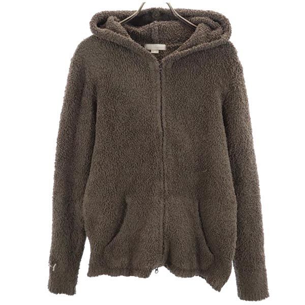 ベアフットドリームズ ロンハーマン 長袖 もこもこ ジップパーカー M カーキ系 BAREFOOT DREAMS Ron Herman レディース拍卖