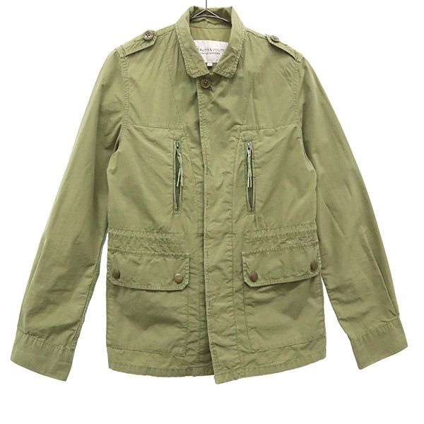 ビューティアンドユースユナイテッドアローズ ミリタリージャケット S グリーン BEAUTY&YOUTH UNITED ARROWS レディース拍卖
