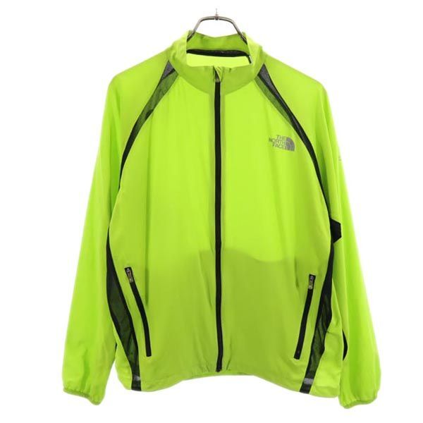 ノースフェイス アウトドア NP11015 ジップアップ ナイロンジャケット L グリーン系 THE NORTH FACE メンズ拍卖