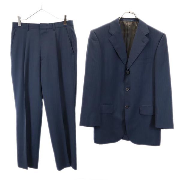クリスチャンオラーニ スーツ 上下 セットアップ 90A4 ネイビー系 CHRISTIANORANI テーラードジャケット ロングパンツ メンズ拍卖
