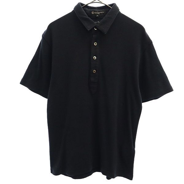 ビューティアンドユースユナイテッドアローズ 半袖 ポロシャツ M ブラック BEAUTY&YOUTH UNITED ARROWS メンズ拍卖