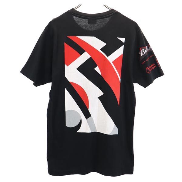 バドワイザー バックプリント 半袖 Tシャツ M ブラック系 Budweiser ロゴ メンズ拍卖
