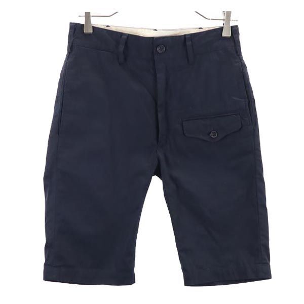 エンジニアードガーメンツ USA製 コットン ショートパンツ w28 紺 Engineered Garments NEW YORK メンズ拍卖