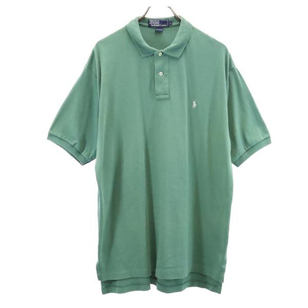 ポロバイラルフローレン 半袖 ポロシャツ L 緑系 Polo by Ralph Lauren メンズ拍卖
