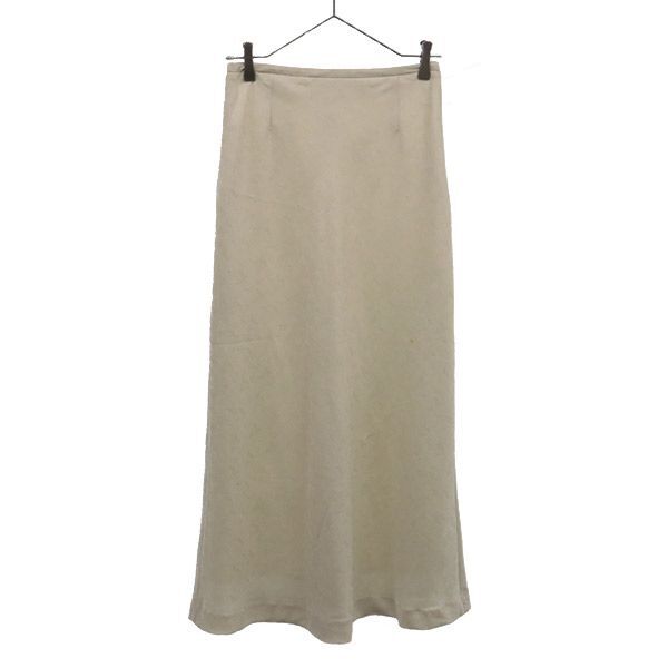 スナイデル SWFS201117 総柄 ロング丈 ジャガードナロー スカート 1 ベージュ SNIDEL レディース拍卖