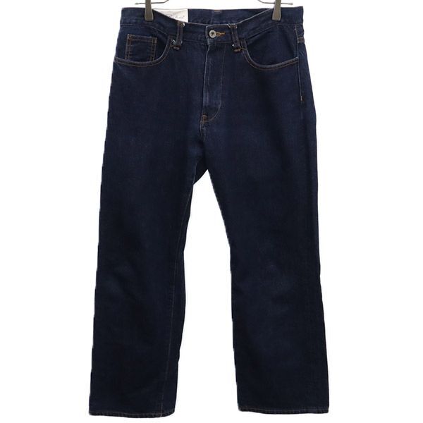 ボレードンレシェル 日本製 ストレートデニムパンツ W28 ネイビー Voler dans le ciel ジーパン メンズ拍卖